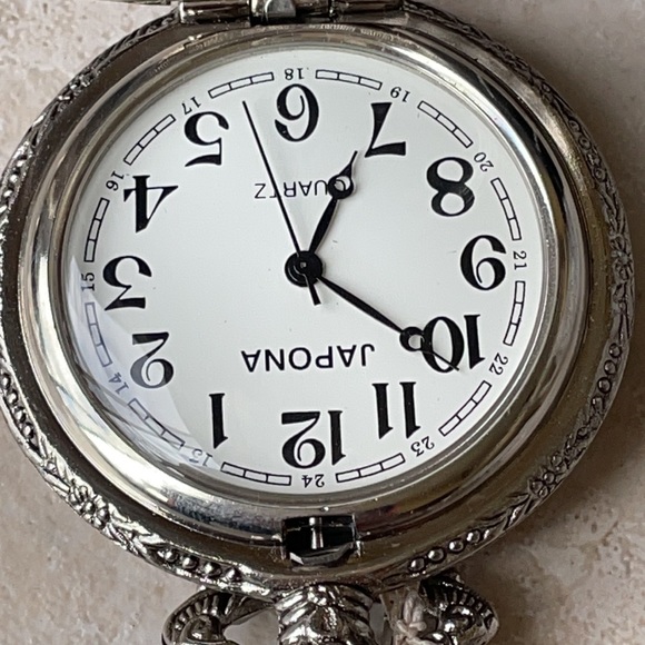 Japona Accessories Japona Pocket Watch Battery Stainless Steel